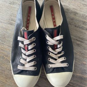 Prada Patent Leather Sneaker